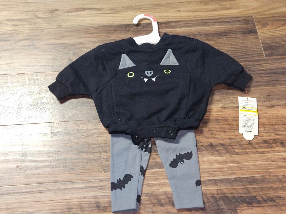 Cat & Jack Newborn Halloween Outfit
